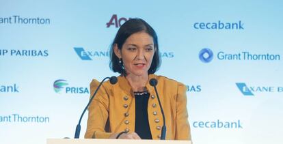 María Reyes Maroto, ministra de Industria, Comercio y Turismo.