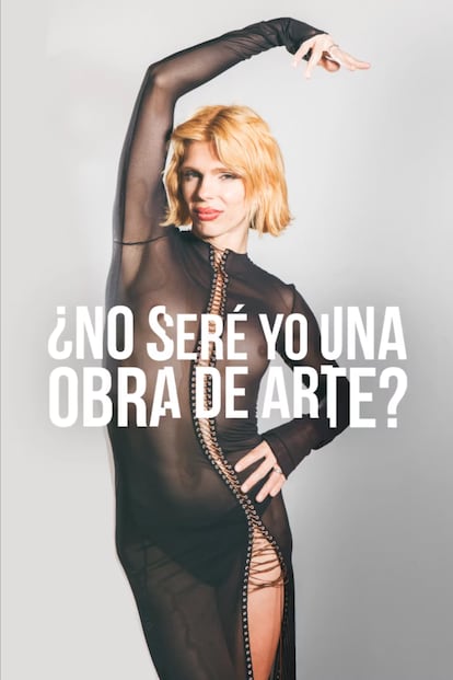 Cartel promocional de la serie 'No seré yo una obra de arte', en Filmin.