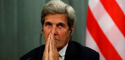 El secretario de Estado de Estados Unidos, John Kerry. 