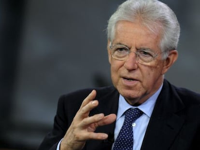 El primer ministro italiano, Mario Monti.