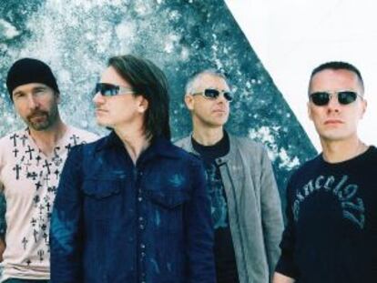 El grupo U2, en una foto de promoción.