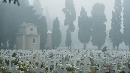 Cementerio San Michele en Venecia.