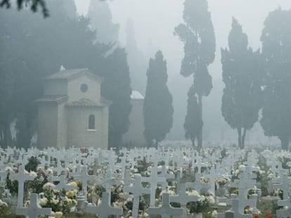 Cementerio San Michele en Venecia.