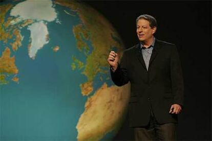 Al Gore, en una imagen de <i>Una verdad incómoda.</i>