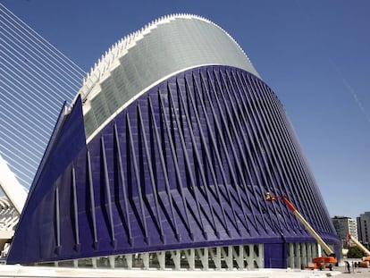 El edificio del Ágora, en Valencia.