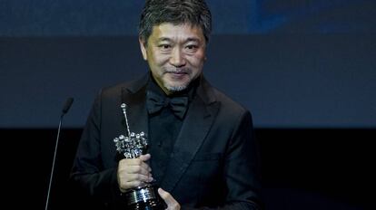 Kore-eda recibió el Premio Donostia en el último Festival de Cine de San Sebastián.