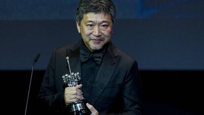 Kore-eda recibió el Premio Donostia en el último Festival de Cine de San Sebastián.