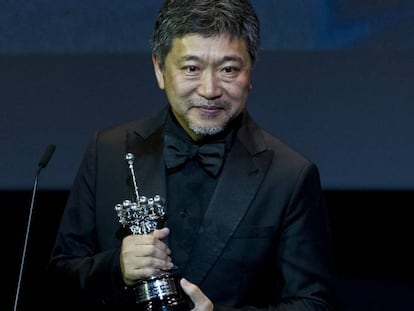 Kore-eda recibió el Premio Donostia en el último Festival de Cine de San Sebastián.