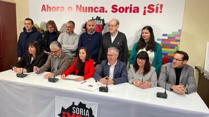 La cúpula de Soria ¡YA! el pasado día 29 de diciembre en Soria.