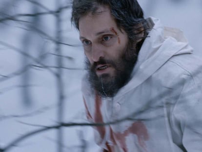 Vincent Gallo, <b>en una imagen de </b><i>Essential Killings.</i>