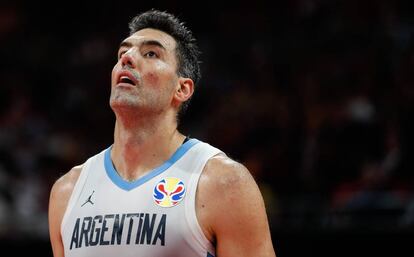 Luis Scola, durante la final.