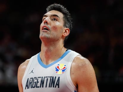 Luis Scola, durante la final.