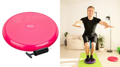 Bosu, cojin de equilibrio, Cojin Equilibrio Amazon, ¿Cuál es el mejor bosu?, Bosu Ball, ¿Qué es una pelota bosu?, Bosu equilibrio, disco de equilibrio