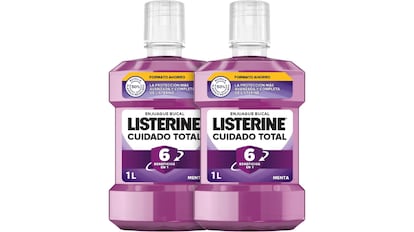 View of discounted mouthwashes on Amazon.