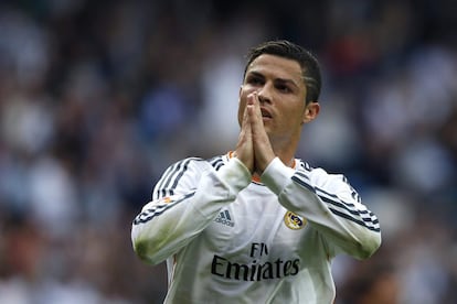 Ronaldo tras marcar el 2 a 0