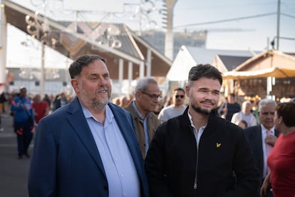 Oriol Junqueras i Gabriel Rufian