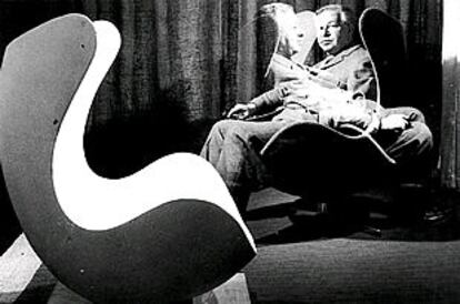 Arne Jacobsen, arriba. Debajo, de izquierda a derecha, Iván Leonidov, Luis Barragán y Lucio Costa.