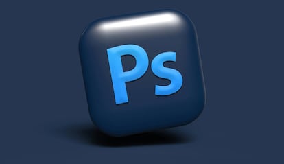 Adobe Photoshop logo de color azul