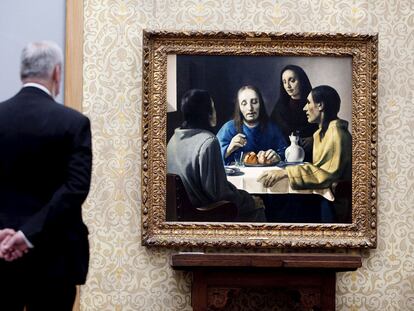 <i>Los discípulos de Emaús,</i> de Van Meegeren, en una exposición del Museo Boijmans van Beuningen de Rotterdam (hasta el 22 de agosto).