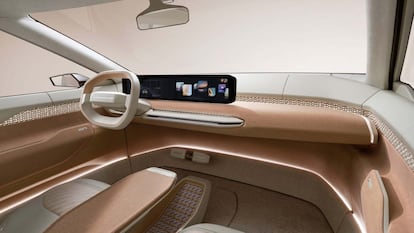 Kia is making cars with sustainable materials like mushrooms, fishing nets and roots