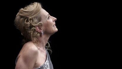 La soprano francesa Natalie Dessay en el Teatro Real, en Madrid.