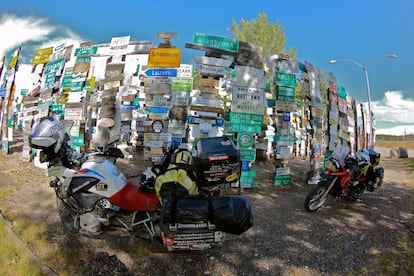 Los bosques no siempre son de rboles en la carretera.