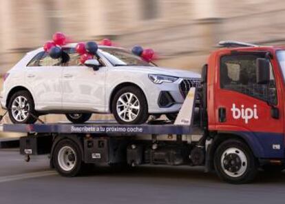 Bipi ofrece coches bajo un modelo de suscripción.