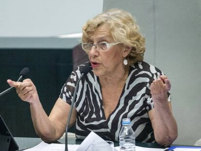 La alcaldesa de Madrid, Manuela Carmena.