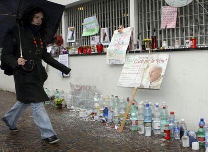 Una joven pasa por la clínica La Quiete de Udine