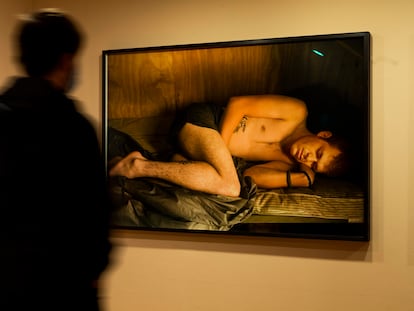 Fotografía de Tim Hetherington en la exposición “Magnum. El cuerpo observado”