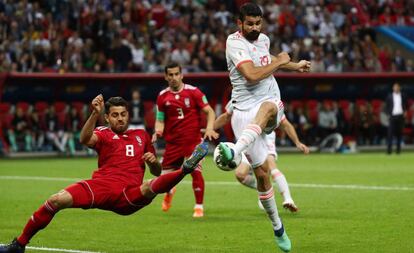 Copa del Mundo - Grupo B - Irán contra España en Kazán, Rusia.