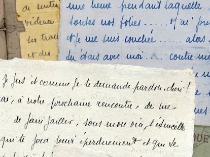 Simone, una francesa de los años veinte, le escribe a su amante Charles.