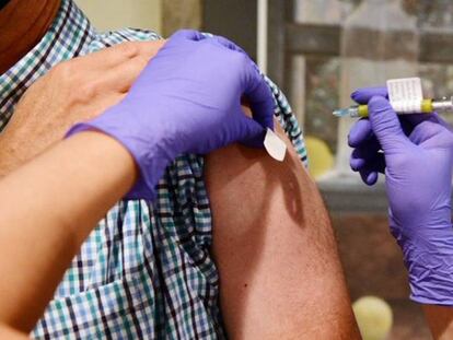 Imagen de un estudio con la vacuna Janssen frente al coronavirus.