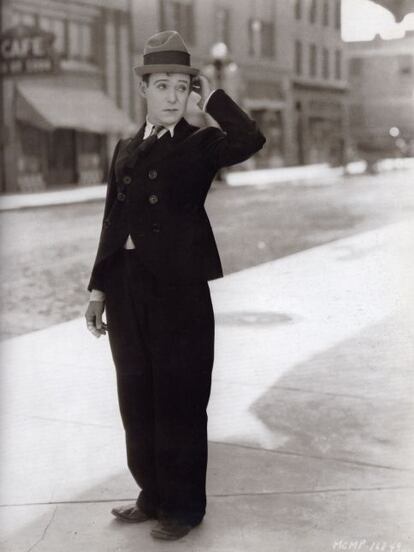 El actor cómico Harry Langdon en 'Sus primeros pantalones', de Frank Capra (1927), en la que encarna a un niño grande que fascinó a la Generación del 27.