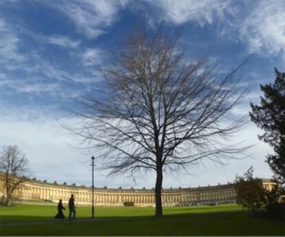 La Royal Crescent de Bath.