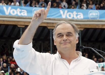 El cabeza de lista del PP por la provincia de Valencia, Esteban Gonzalez Pons.
