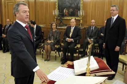Gerardo Martínez Tristán jura como cosejero del Poder Judicial a propuesta del PP.