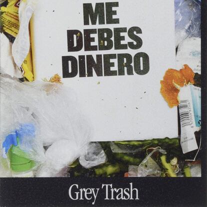 portada 'Me debes dinero', EDUARDO NAURÍN, EDITORIAL GREY TRASH