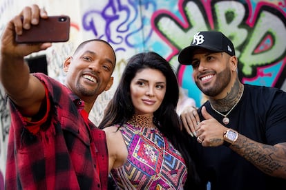 Will Smith, Era Istrefi y Nicky Jam, intérpretes del himno del Mundial 2018.