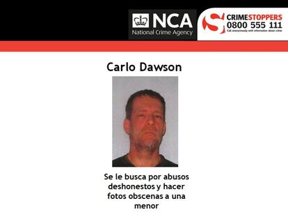 En el ordenador de <b>Carlo Dawson</b> se encontraron multitud de fotografías obscenas de menores de edad. La policía le confiscó la computadora en 2013. Pero, después, le perdió la pista a este hombre de 52 años, sospechoso de agredir sexualmente a una niña de 12 años a finales de la década de los 90. Tiene una cicatriz de cinco centímetros en la palma de la mano derecha. Le busca la Policía Metropolitana de Londres.