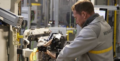 Una planta automotriz en Sevilla.