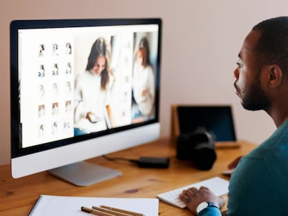 Con diseños ultrafinos y elegantes, para ahorrar espacio y mantener organizado el escritorio de trabajo. GETTY IMAGES.