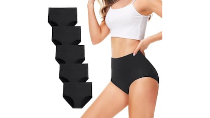 Estas bragas con talle alto proporcionan una cobertura completa.