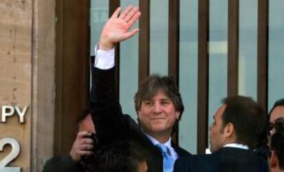 El expresidente Amado Boudou en los tribunales federales.