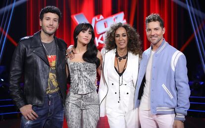 Los coaches de 'La voz kids".