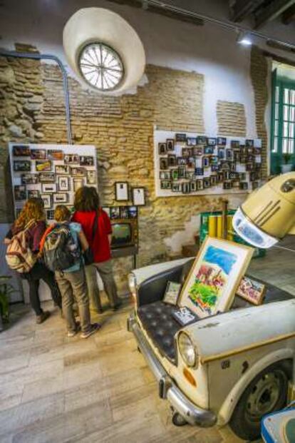 Interior del espacio Alea, en Granada.