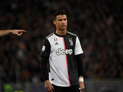 Ronaldo, en un partido con el Juventus.