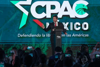 El presidente de la CPAC México, Eduardo Verástegui. 