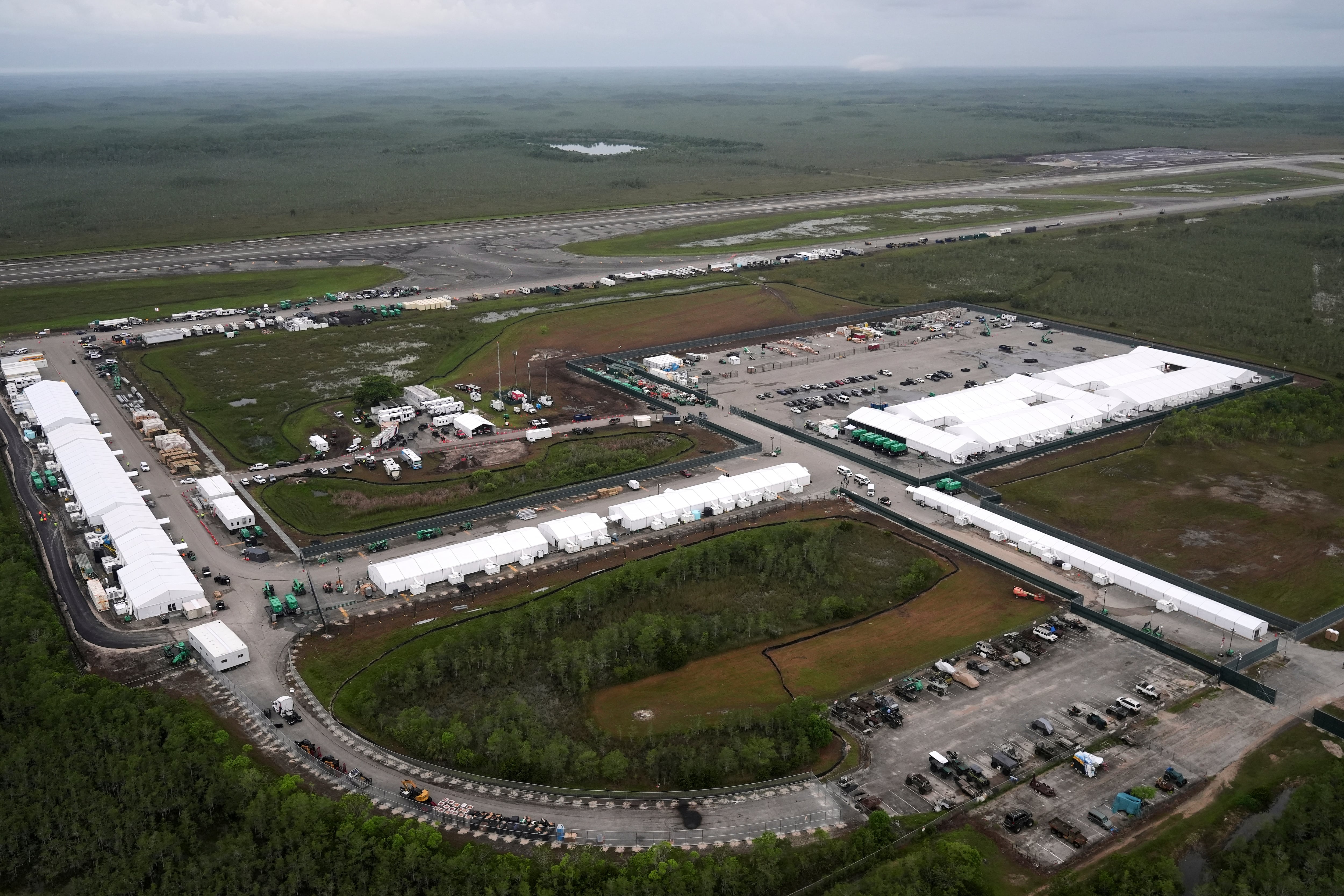 Los últimos días de Alligator Alcatraz, el símbolo de la ofensiva migratoria de Trump
