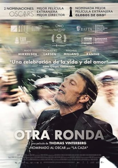 Cartel de 'Otra ronda', de Thomas Vinterberg.